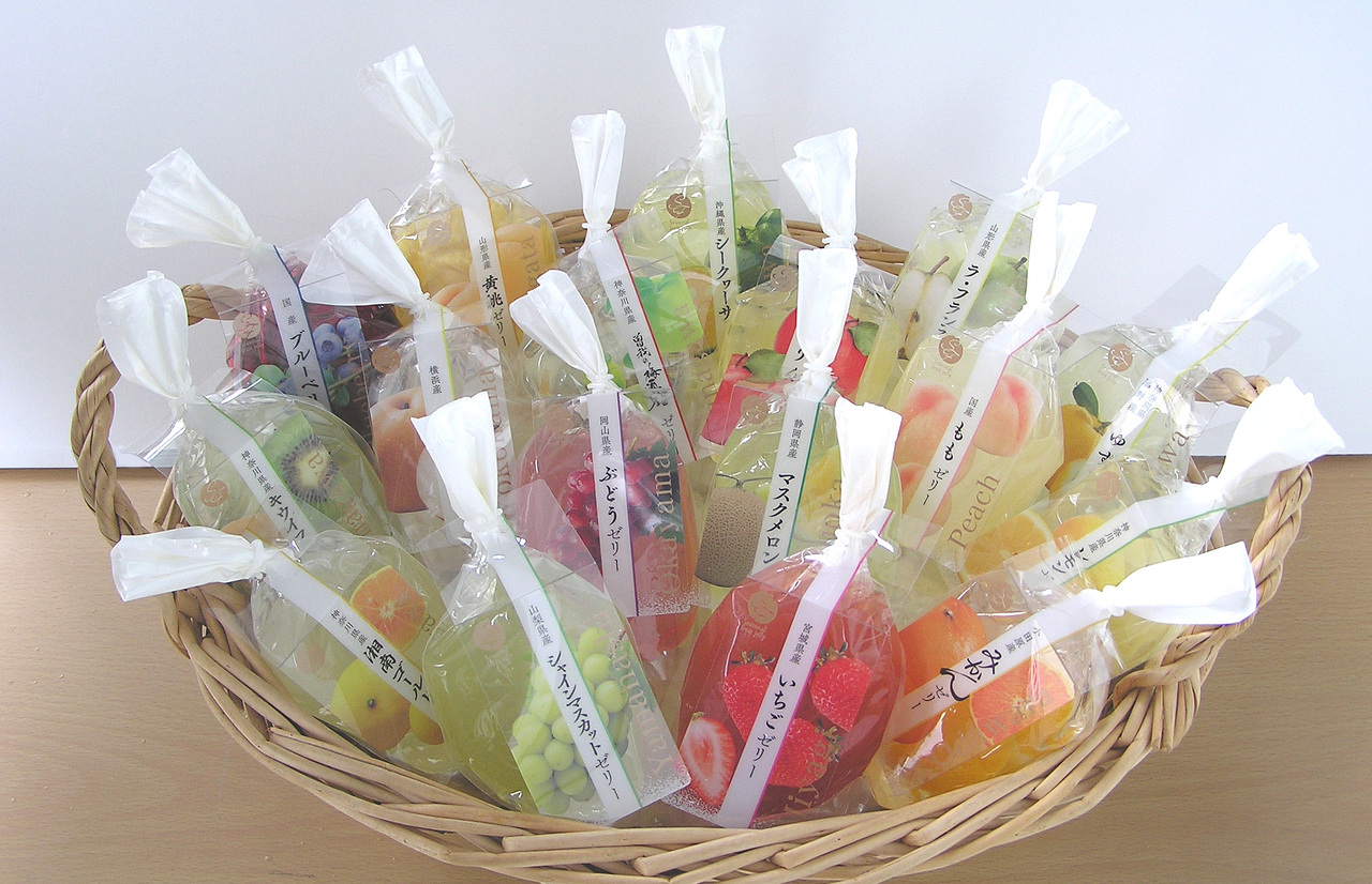 国産フルーツゼリー各種 イメージ