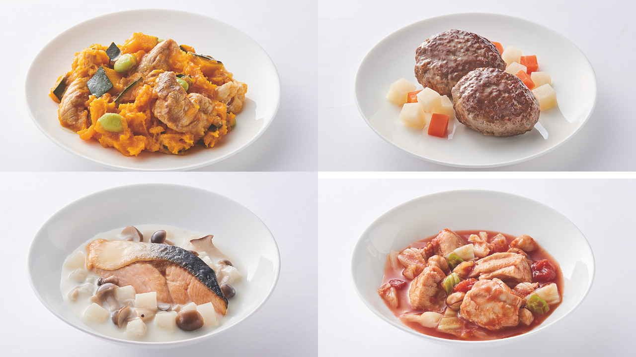 愛犬用レトルト惣菜「eugreen お惣菜シリーズ」 イメージ