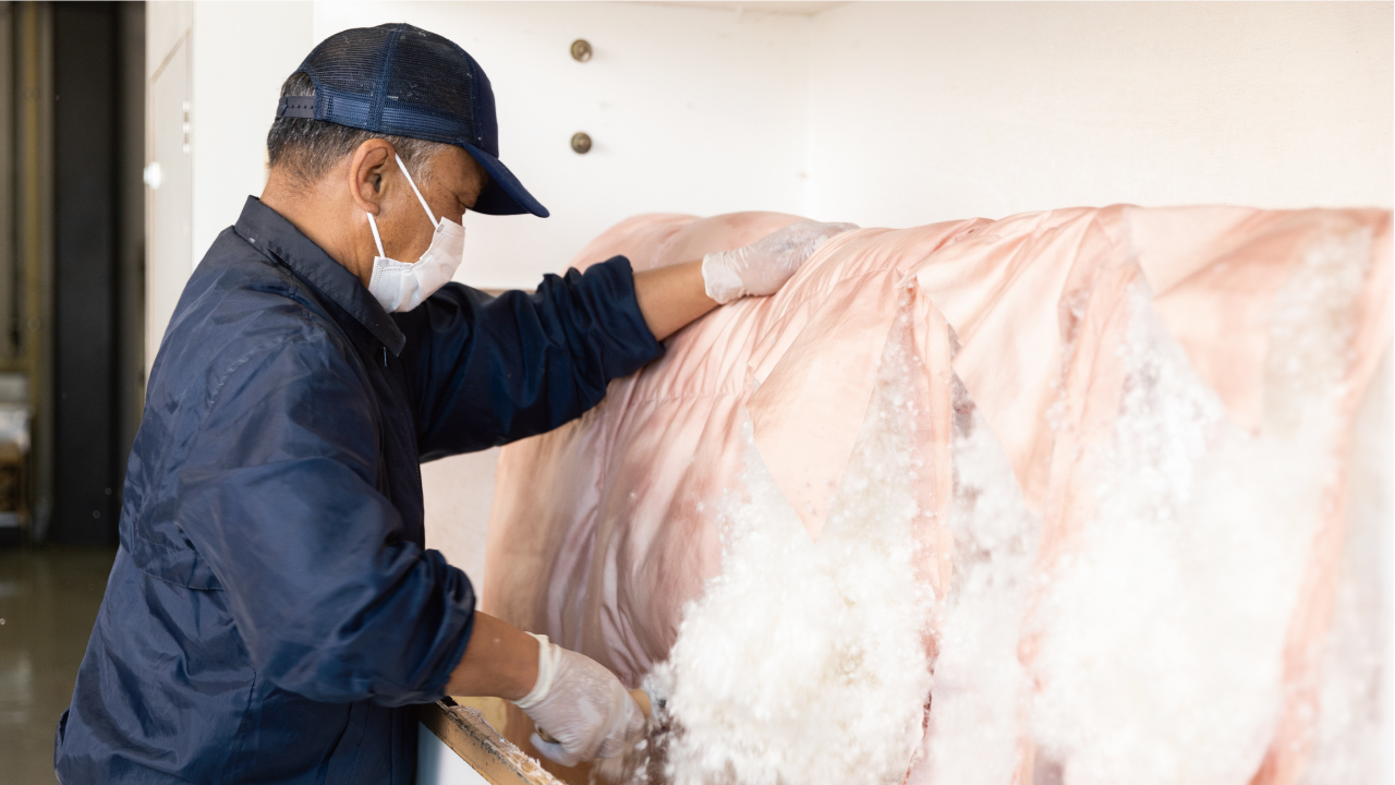 羽毛ふとんリフォーム イメージ