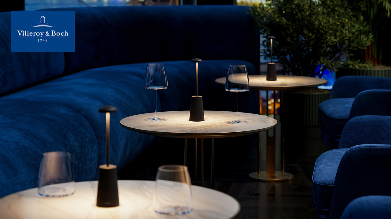 コードレステーブルランプ Villeroy & Boch SIENA イメージ