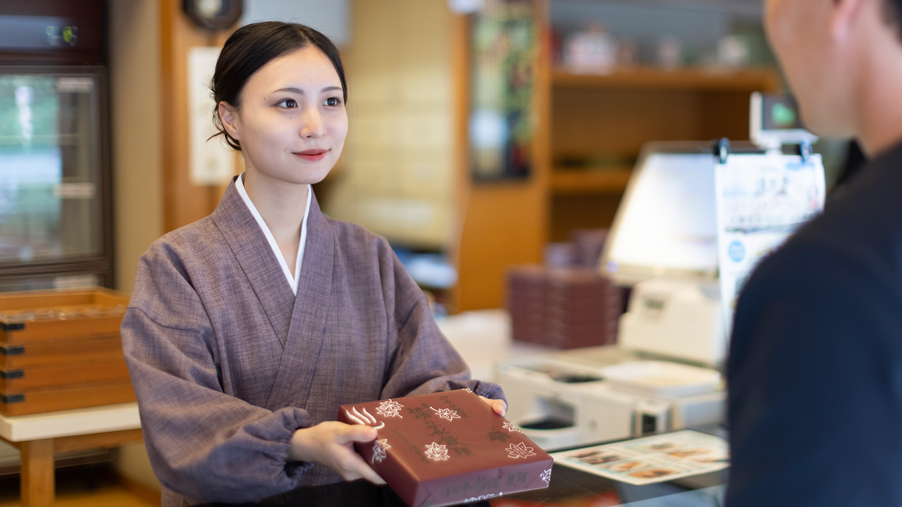 女性用 麻ライク作務衣「聖（ひじり）」 イメージ