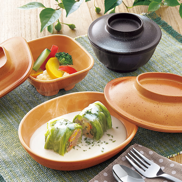 様々な再加熱機器で使える「ヒートサーブハイブリッド」 イメージ