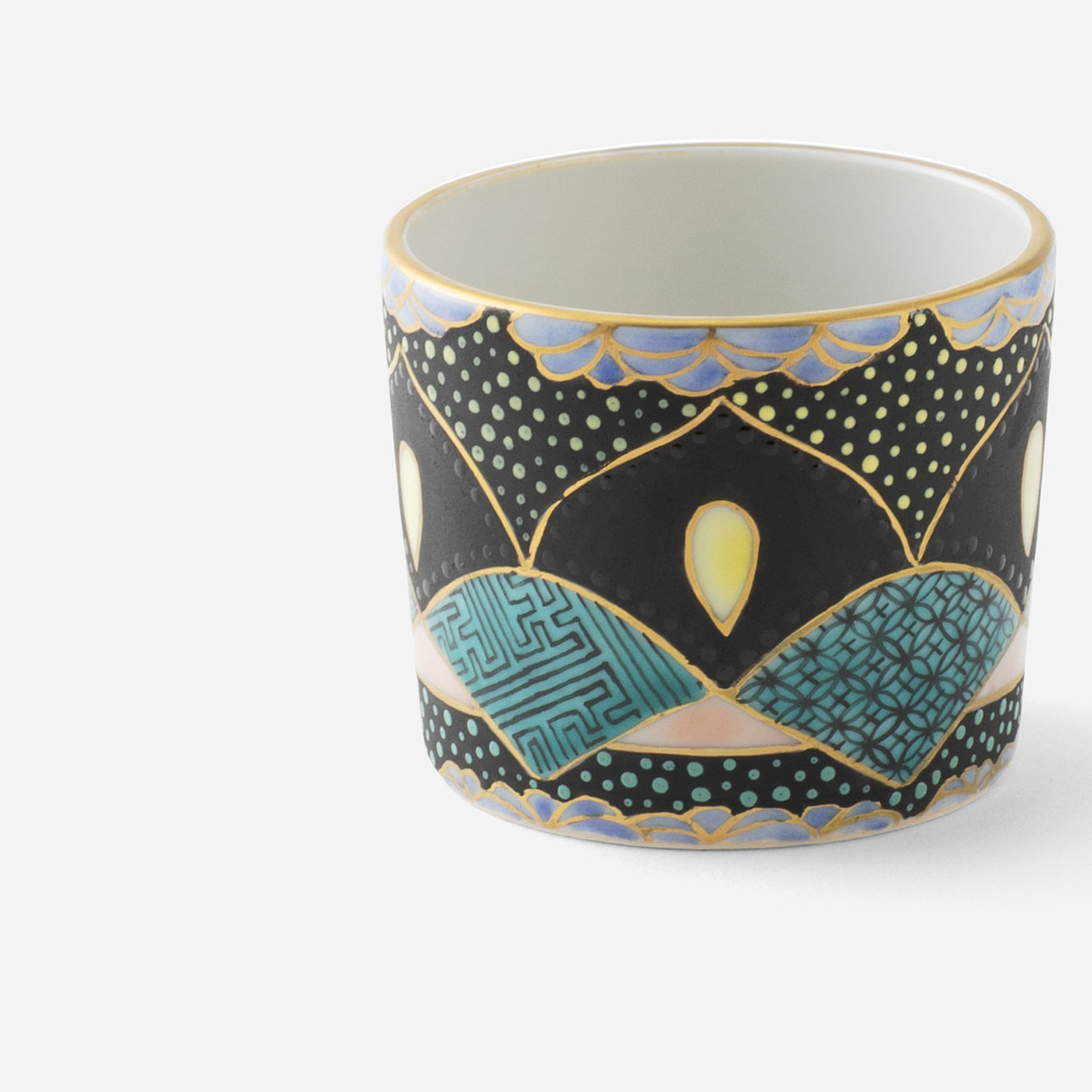 Sake cup (Tea cup)　Kumo Hoshi Kanmuri Image