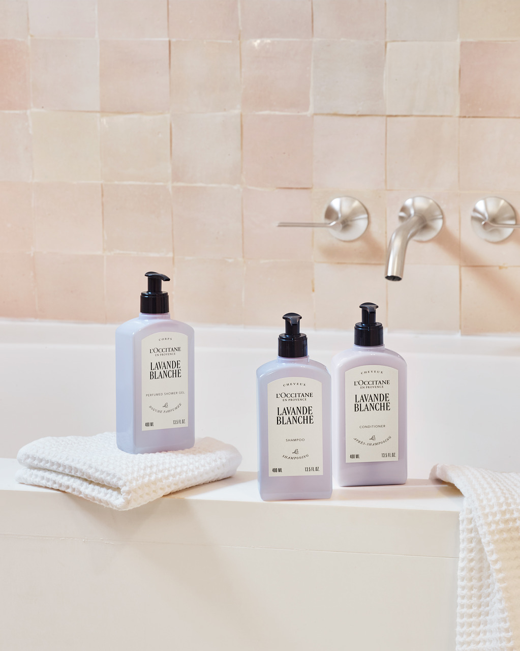 LOCCITANE ロクシタン ラヴァンドブランシュ（ホワイトラベンダー ）コレクション（シャンプー/コンデショナー/シャワージェル/ハンド＆ボディミルク/ハンドソープ） イメージ