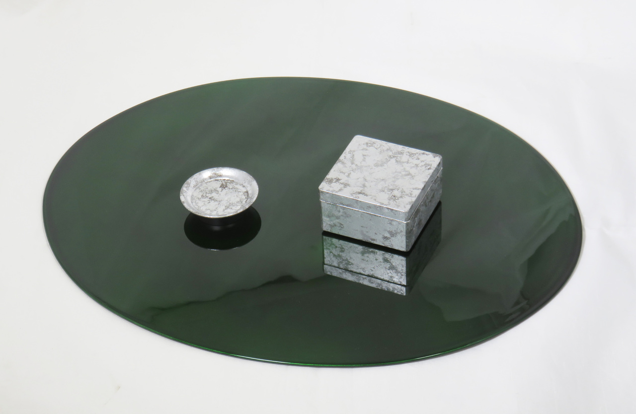 古金箔散角切重＆椿皿 イメージ