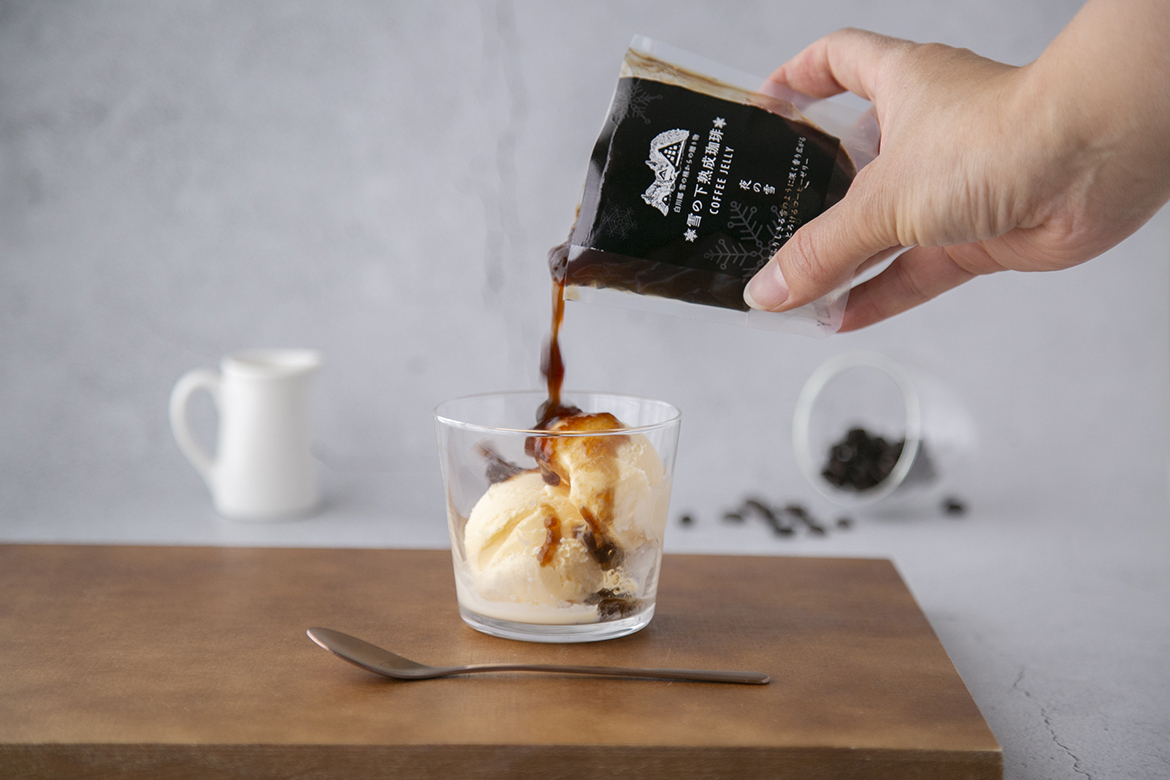 YUKINOSHITA SNOW AGED COFFEE JELLY ASANOYUKI/YORUNOYUKI Image