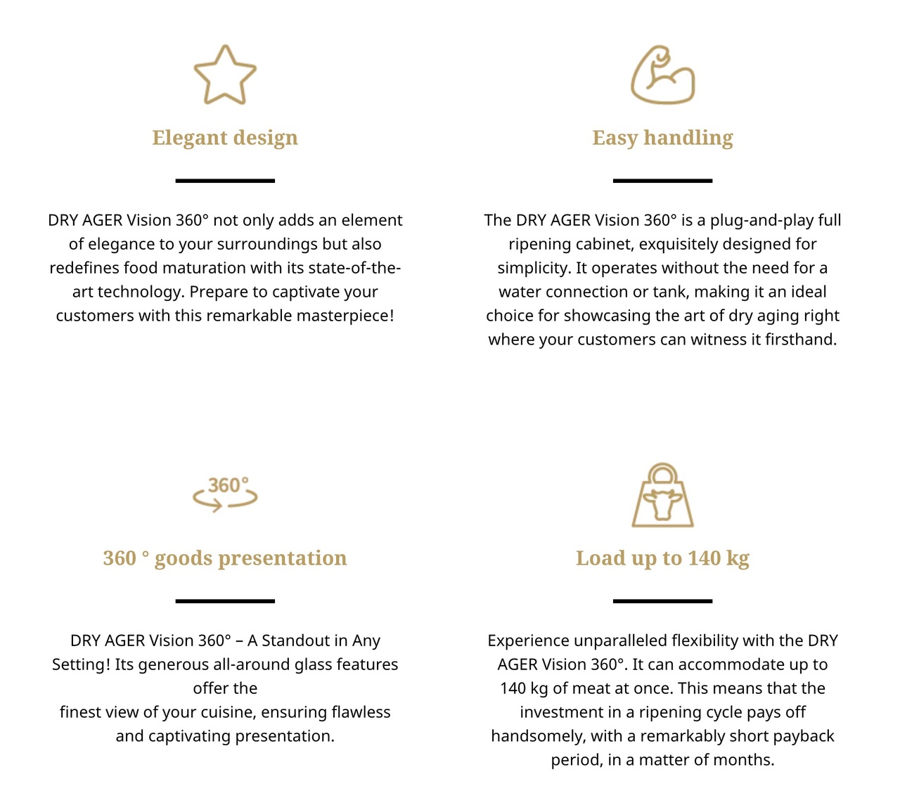 Dry Ager Dry Aging Fridge - Vision 360 Image