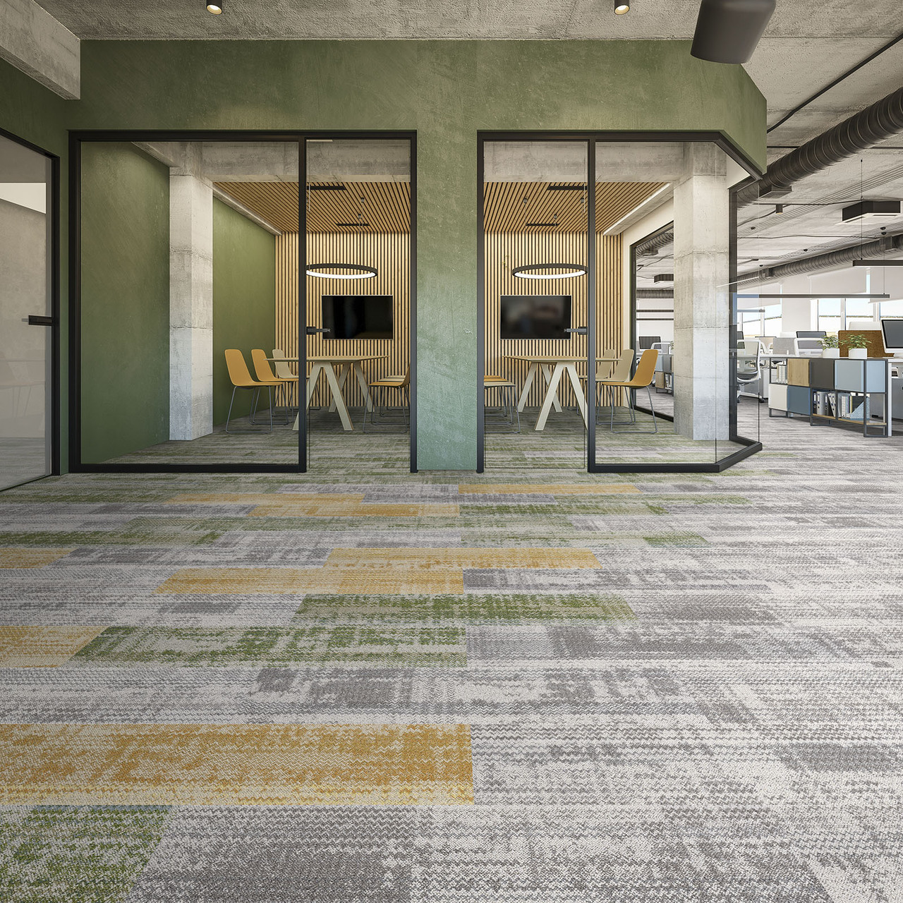 タイルカーペット　ＥＣＯＳ　ｉＤー１９００ＥＰシリーズ イメージ