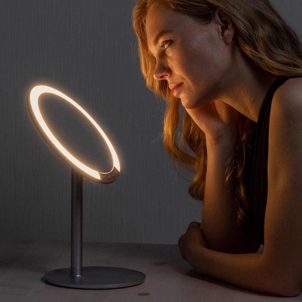 ナピュア ＬＥＤスタンドミラー イメージ