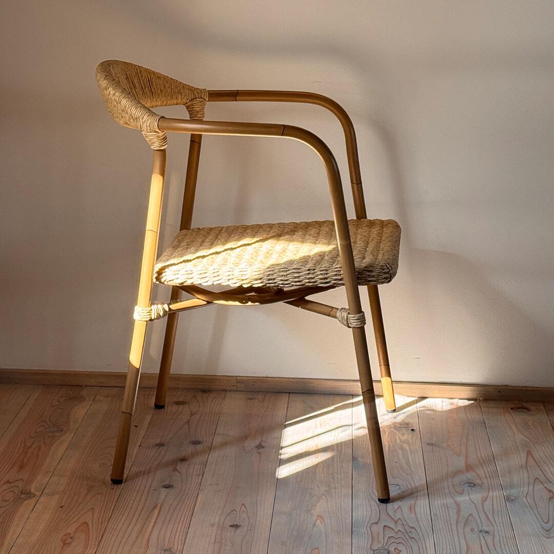 粋（すい）・アームチェア｜みうらラタン Nawaシリーズ イメージ