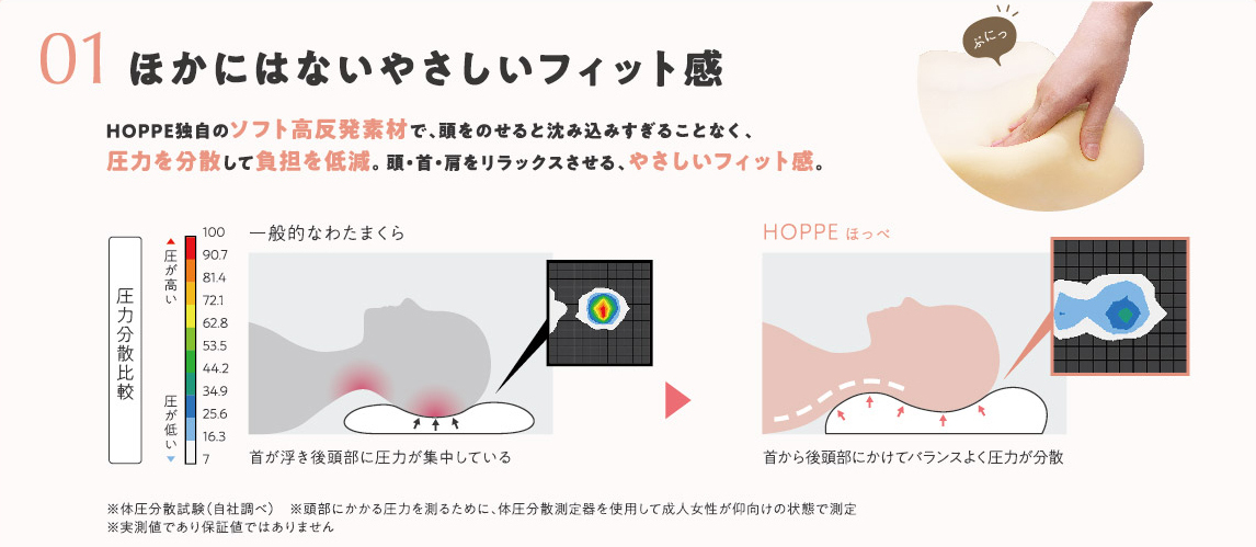 HOPPEまくら イメージ