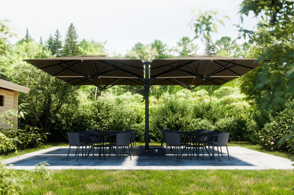 SOLSOL®　商業施設向け大型パラソル イメージ