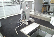 浮上油自動回収　グリバキューマシステム イメージ