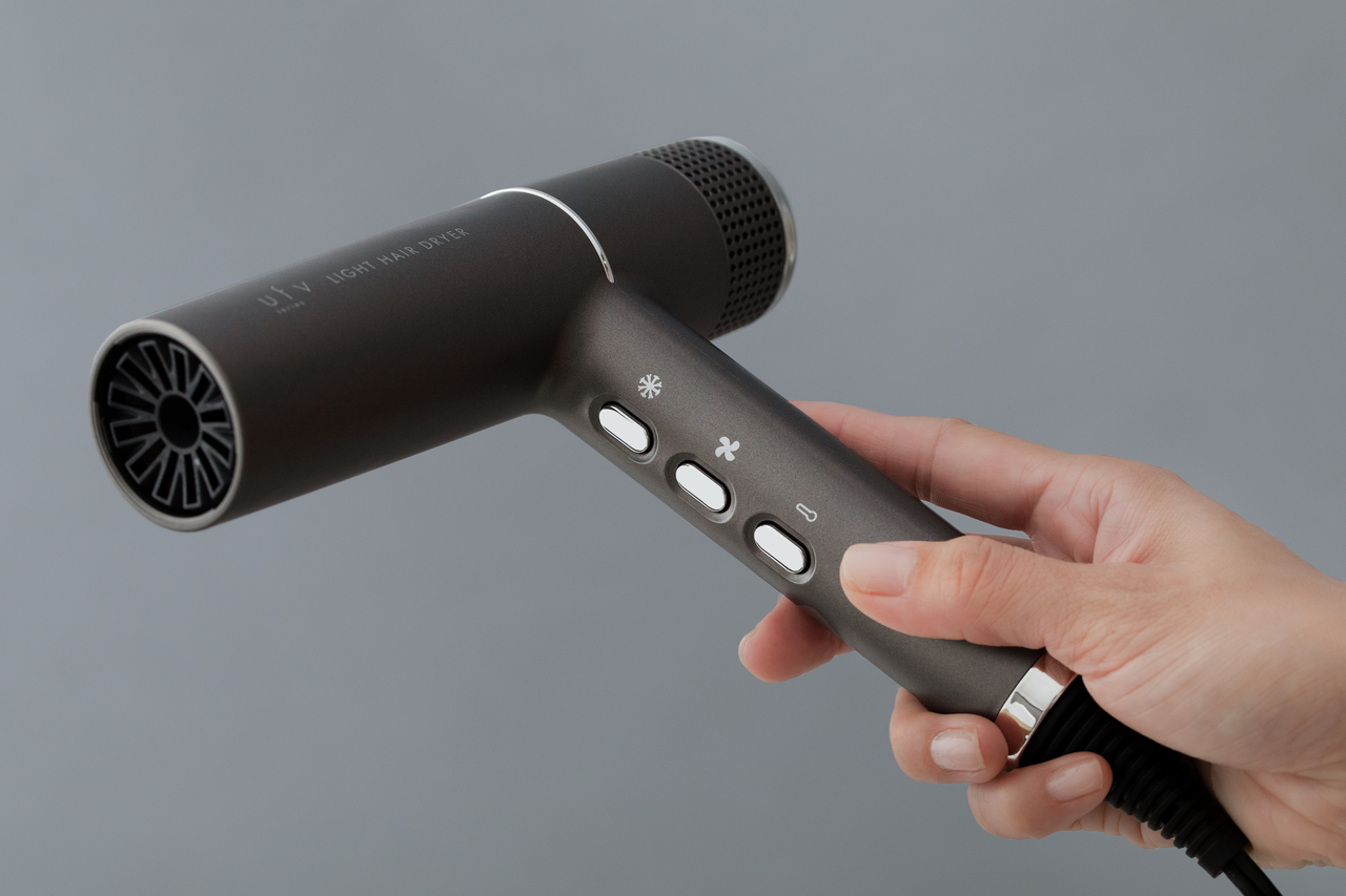 ufvライトヘアードライヤー　グレー イメージ