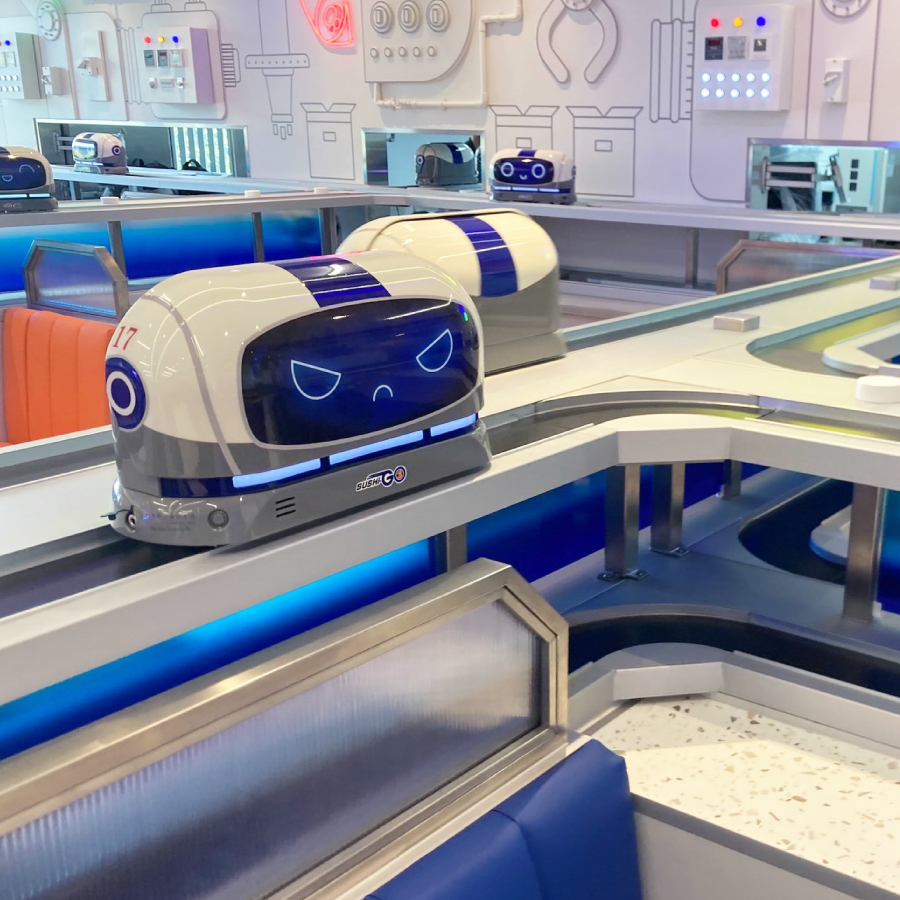 配膳ロボット　シリーズ P イメージ