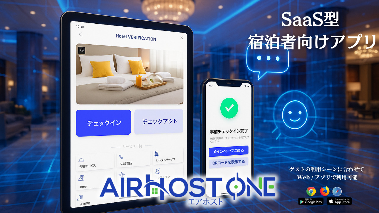 「AirHost ONE」 「AirHost HMS」			 イメージ