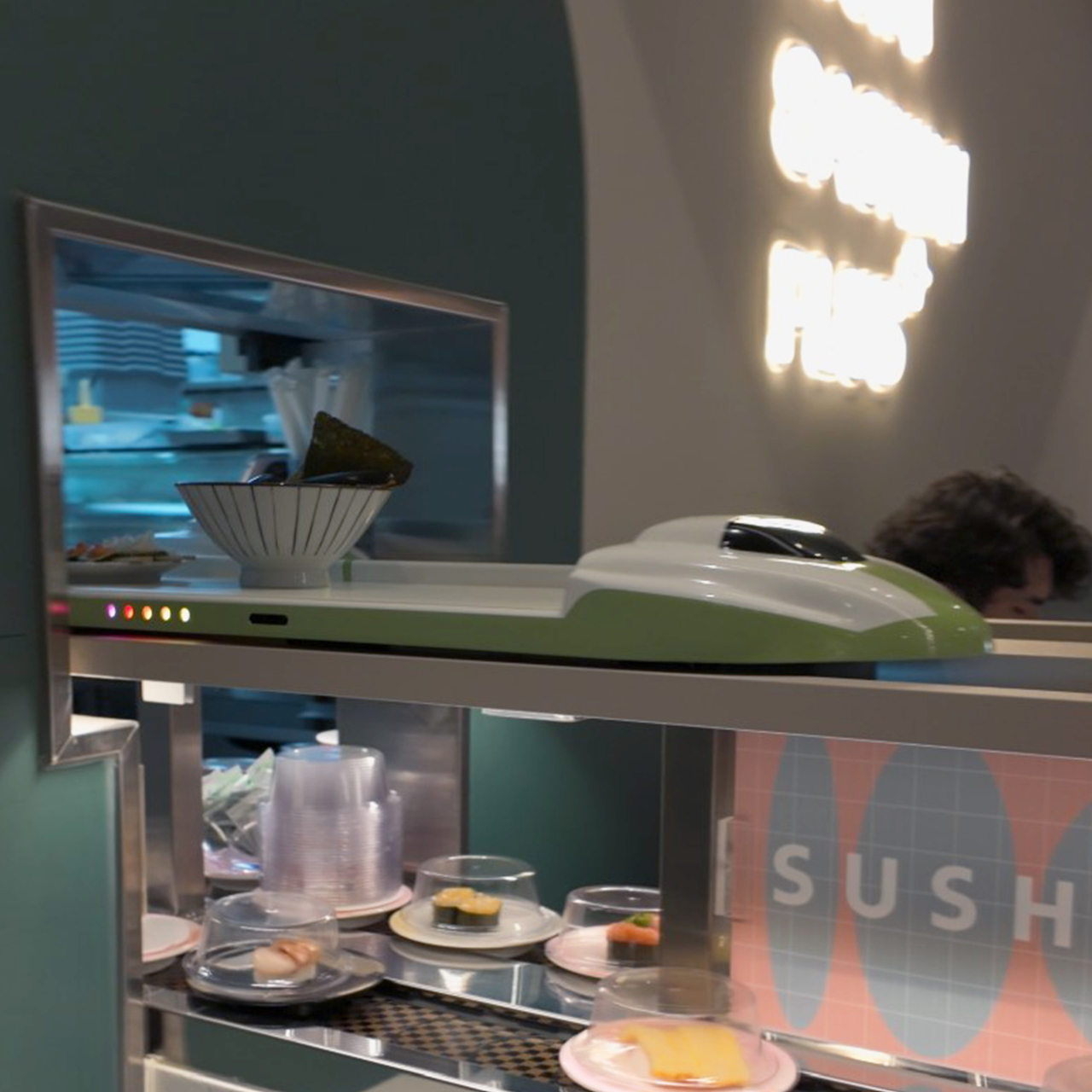Food Delivery Robot (Bullet Train) - DirectServe Food Delivery Robot - Series L Image