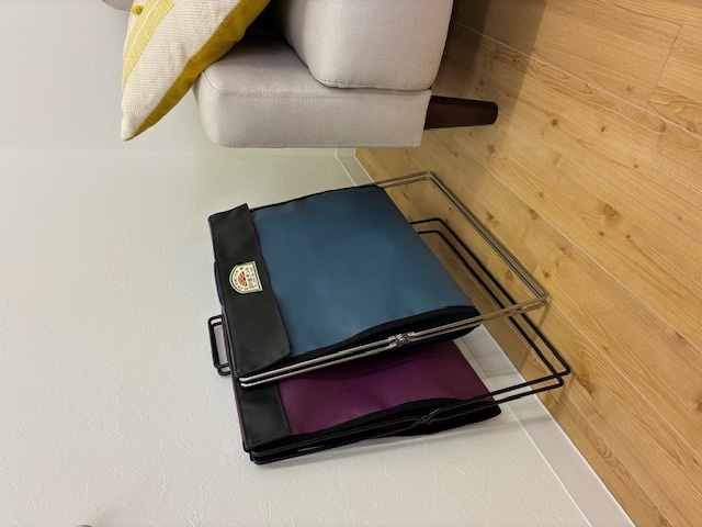 折りたたみバッグ収納 バスケット　完全OEM 名入れ可能 イメージ