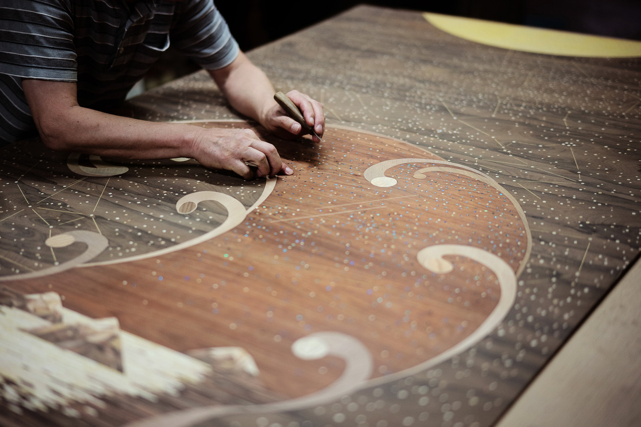 TSUKI-ITA PANELS（木象嵌 不燃化粧合板）ツキ板デザインパネル イメージ