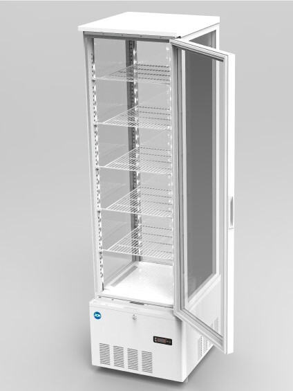 4面ガラス冷蔵ショーケース　JCMS-290 イメージ