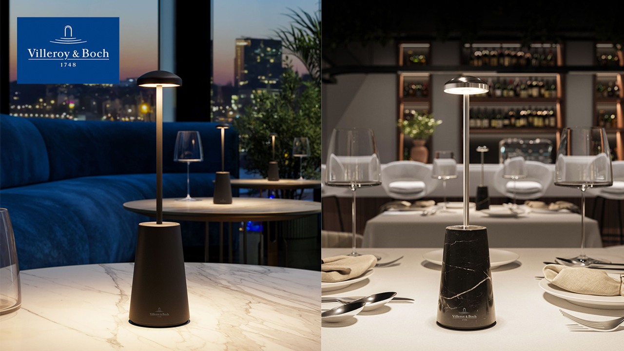 コードレステーブルランプ Villeroy & Boch SIENA イメージ