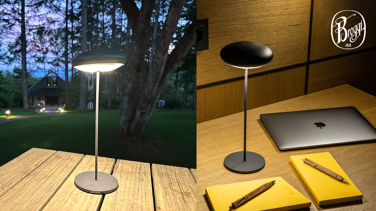 コードレステーブルランプ Broggi NUVOLA イメージ