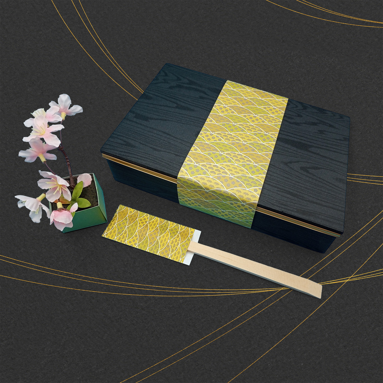 Chopstick case - Pine, Bamboo, and Plum series Image