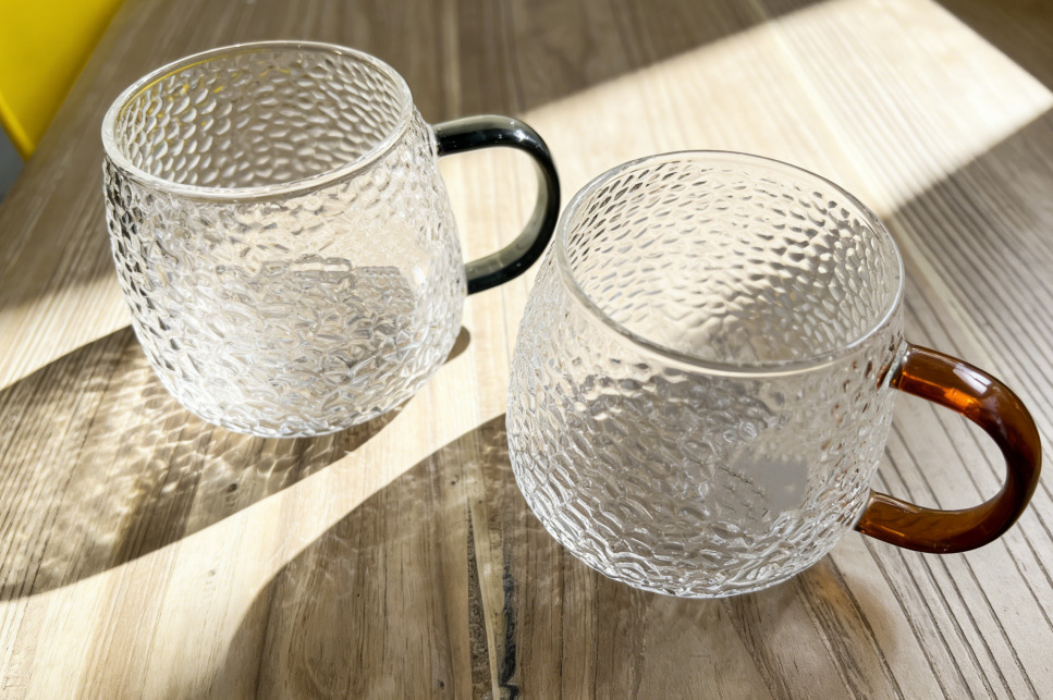 ガラス　カップ　サラダボール　耐熱　軽量　電子レンジ　高ホウケイ酸ガラス イメージ