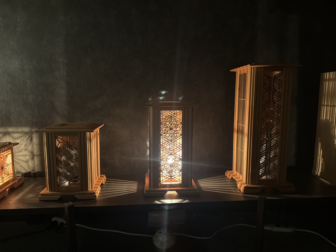 組子行燈 イメージ