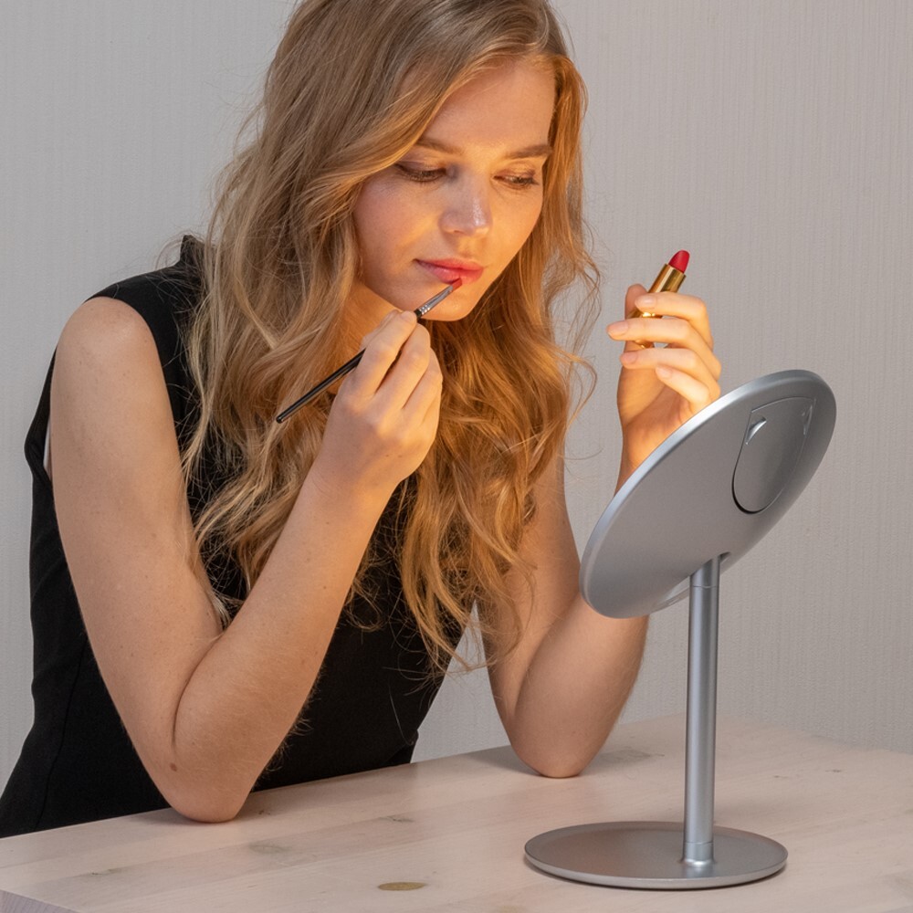 ナピュア ＬＥＤスタンドミラー イメージ