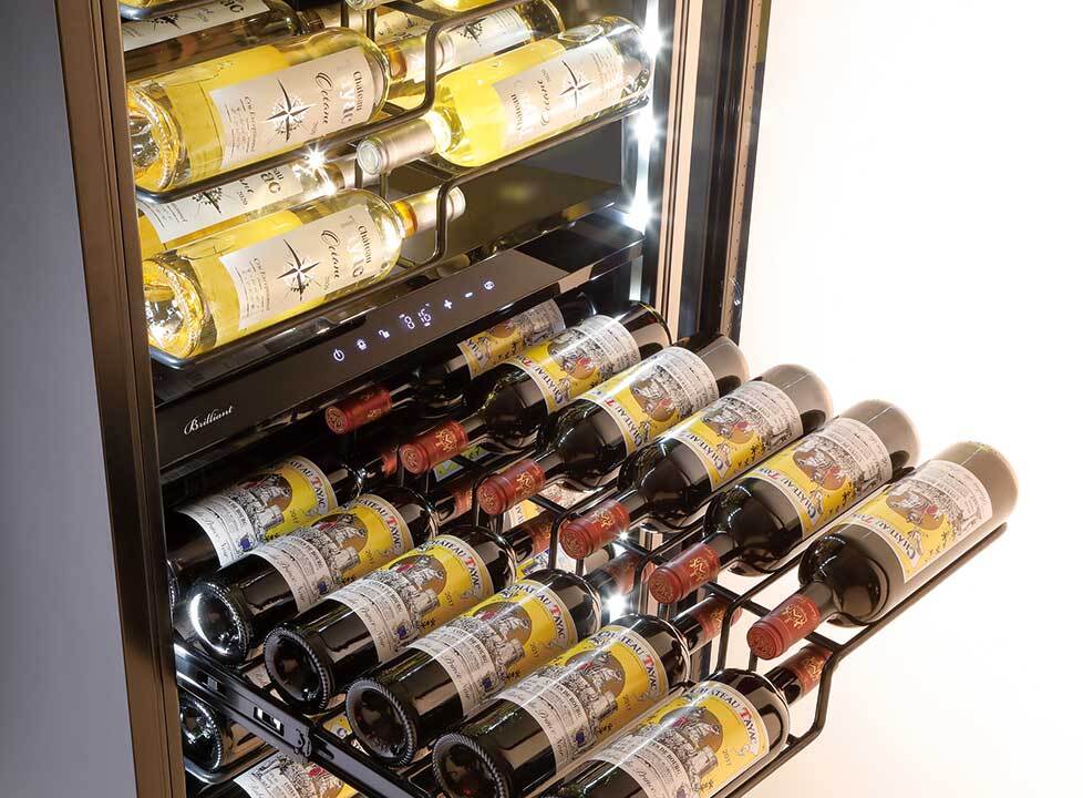 ワインセラー ブリリアントDUO　2温度帯　インバーター省エネモデル イメージ