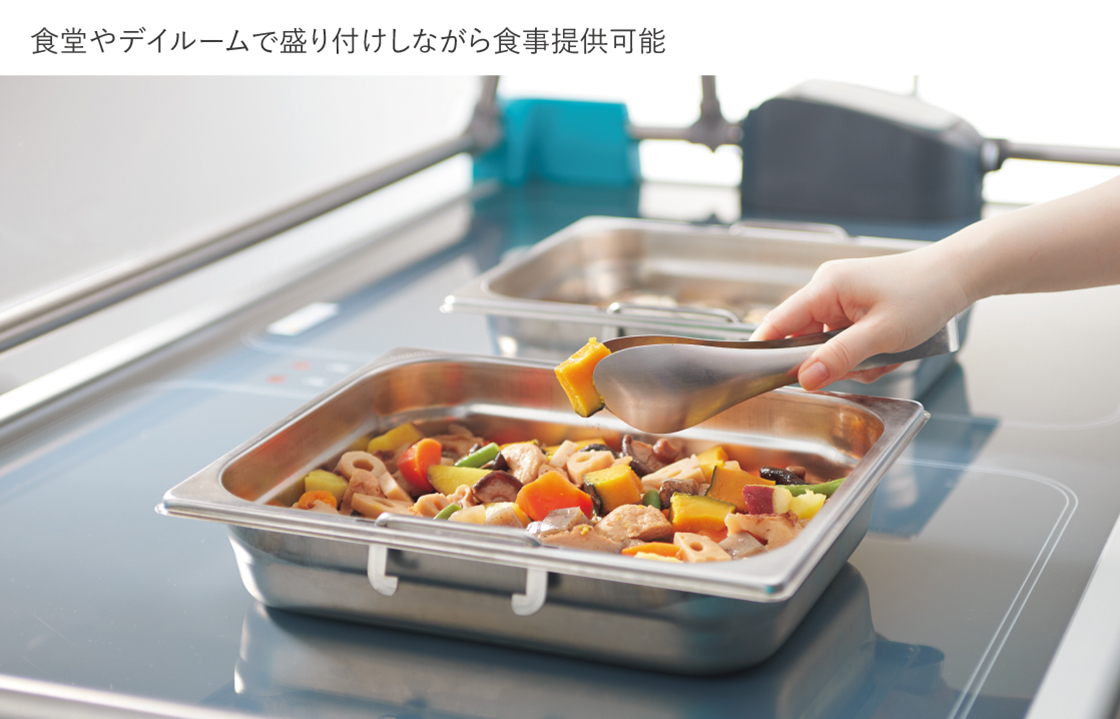 再加熱ワゴン　MULTISERV イメージ