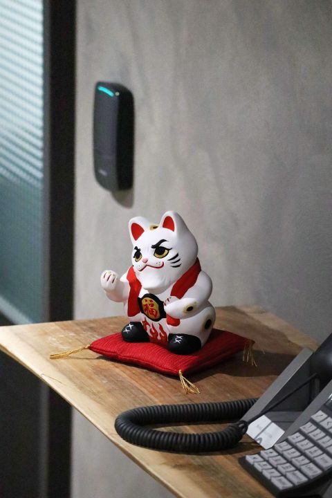 一風変わった招き猫「来いや猫」 イメージ