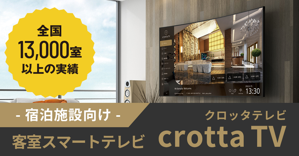 crottaシリーズ　タブレット・テレビ・スマートフォン イメージ