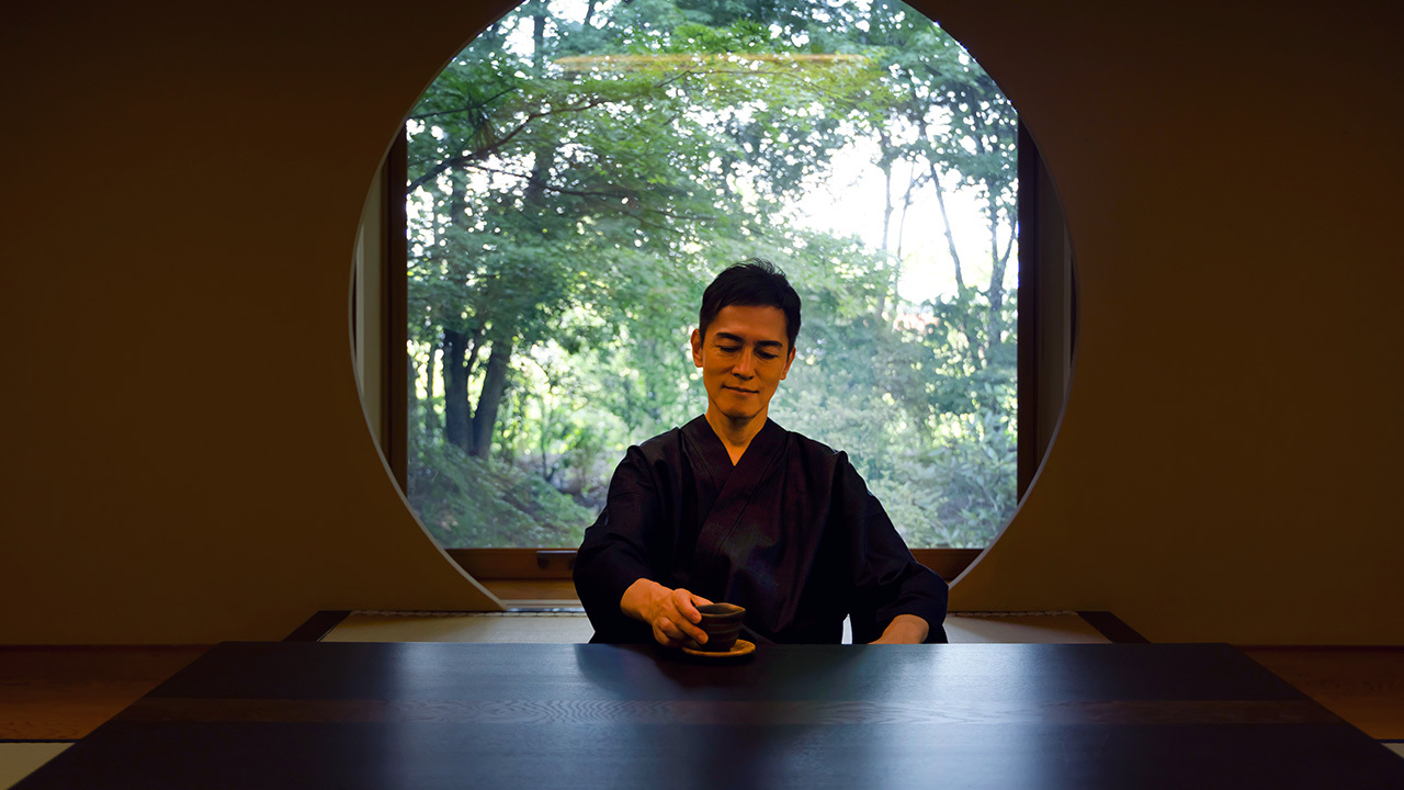 カイハラデニム・ピマ綿作務衣 イメージ