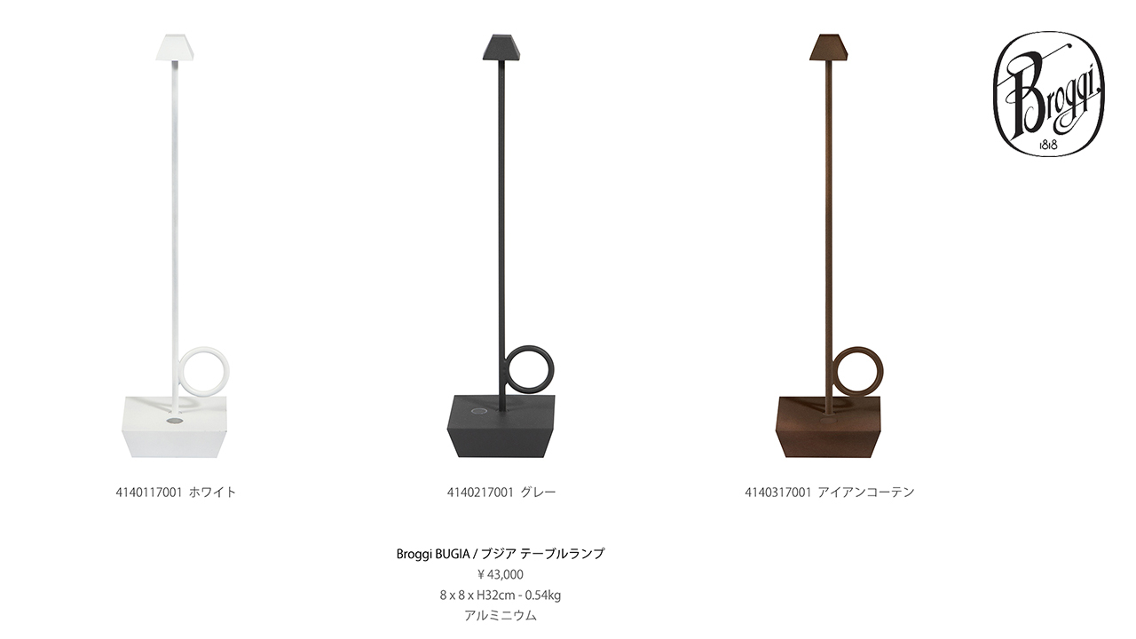 Cordless Table Lamp "Bugia" Image