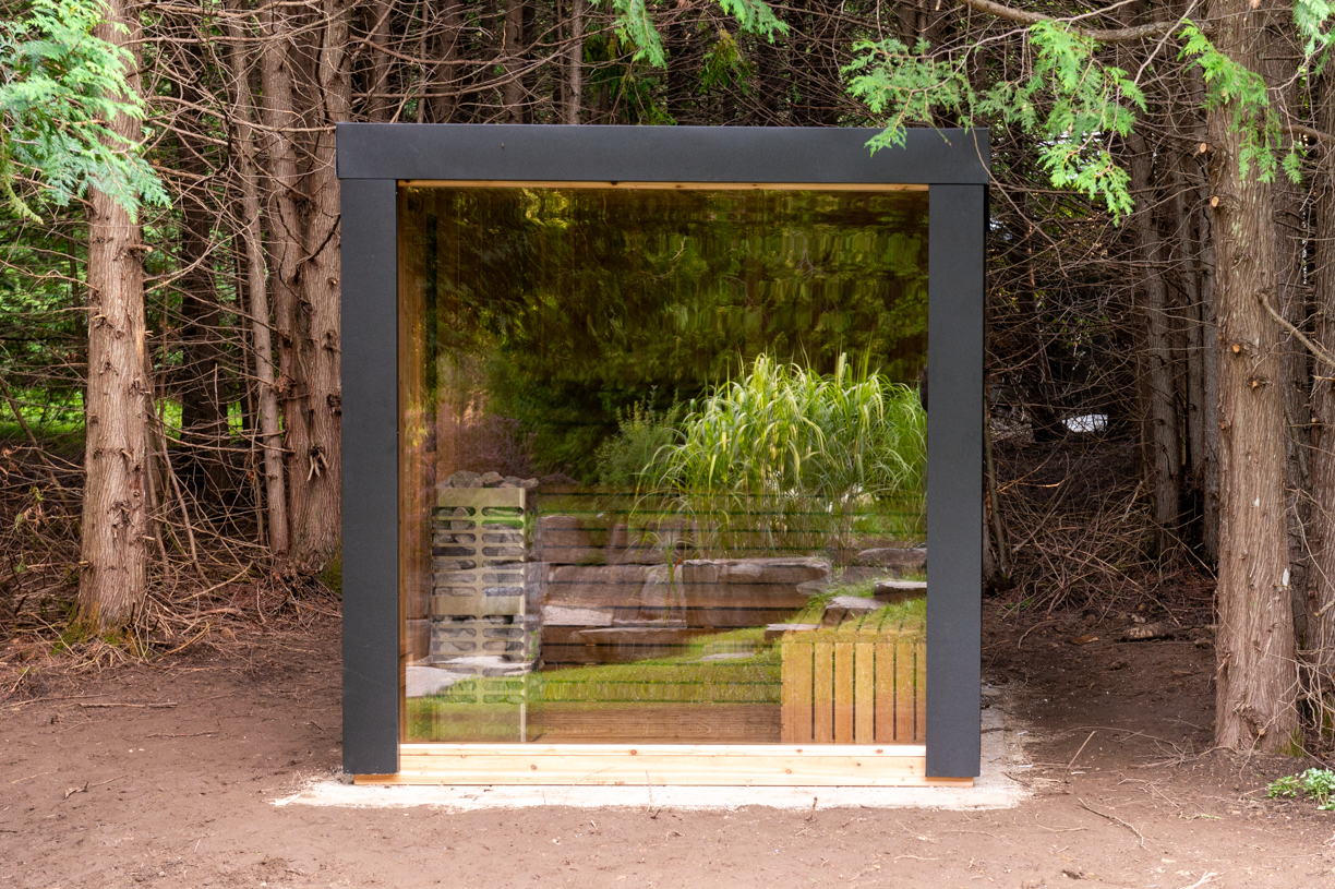 オーロラ　屋外サウナ イメージ