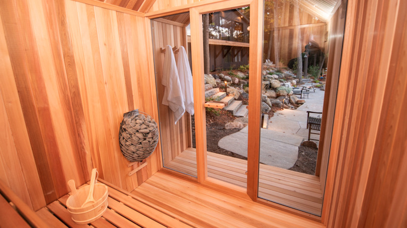 ウィスラー　屋外サウナ イメージ