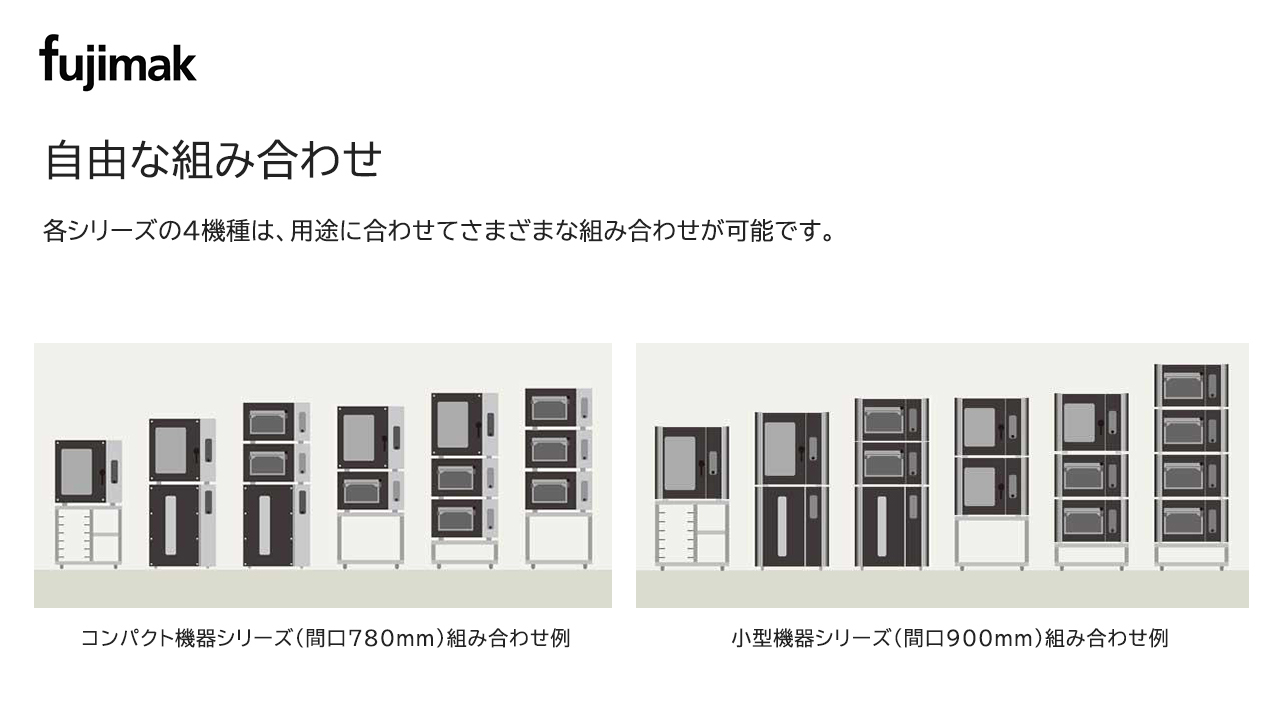 ベーカリー機器 小型・コンパクトシリーズ イメージ