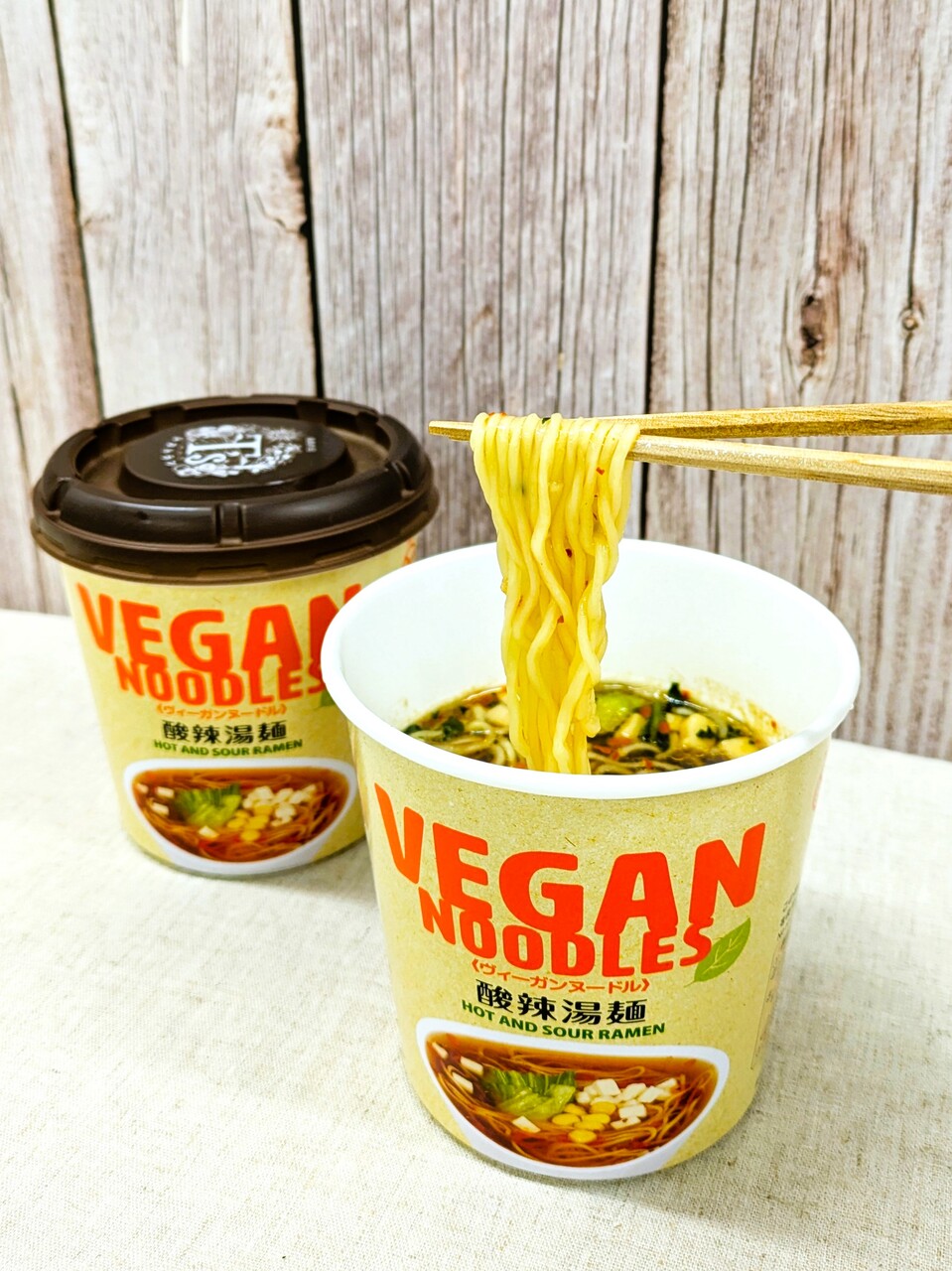 ヴィーガンヌードル (VEGAN NOODLES)　酸辣湯麺 イメージ
