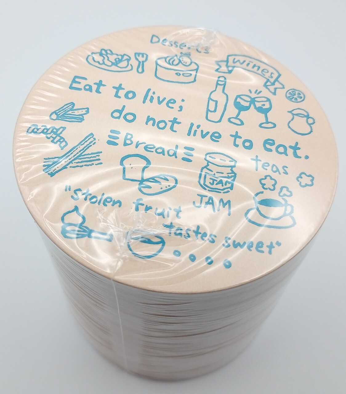 紙コースター　クラフト「カフェ」 イメージ