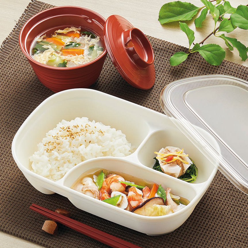 様々な再加熱機器で使える「ヒートサーブハイブリッド」 イメージ