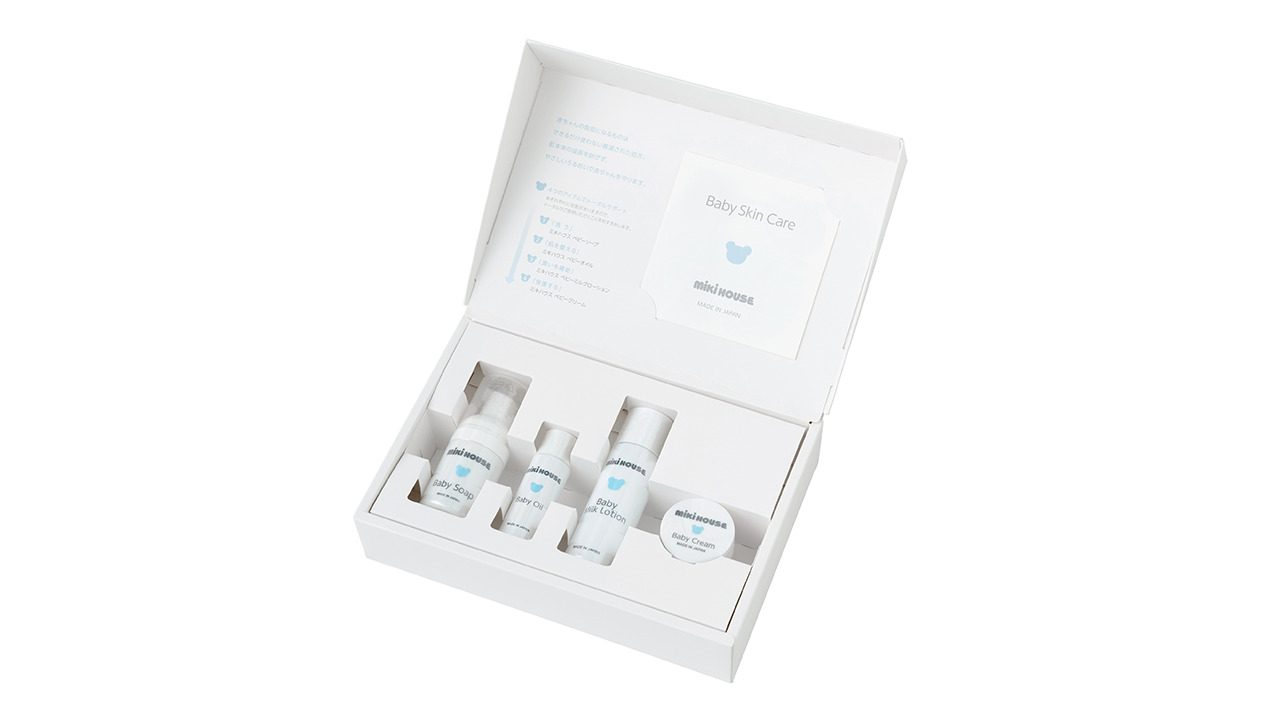 スキンケアアイテム（フルボトル各種、ミニボトル4点セット） イメージ