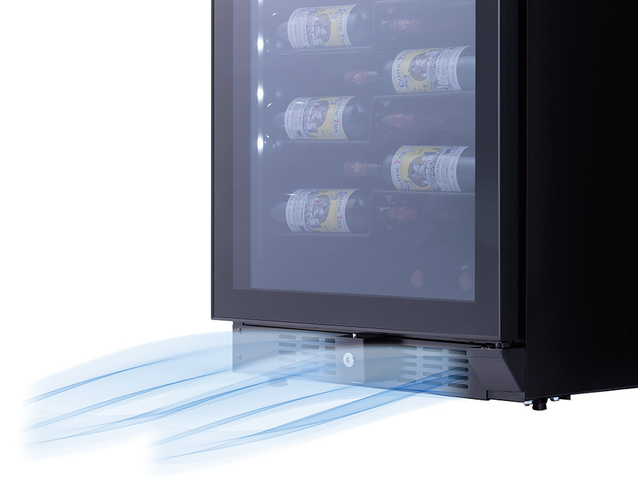 ワインセラー ブリリアントDUO　2温度帯　インバーター省エネモデル イメージ