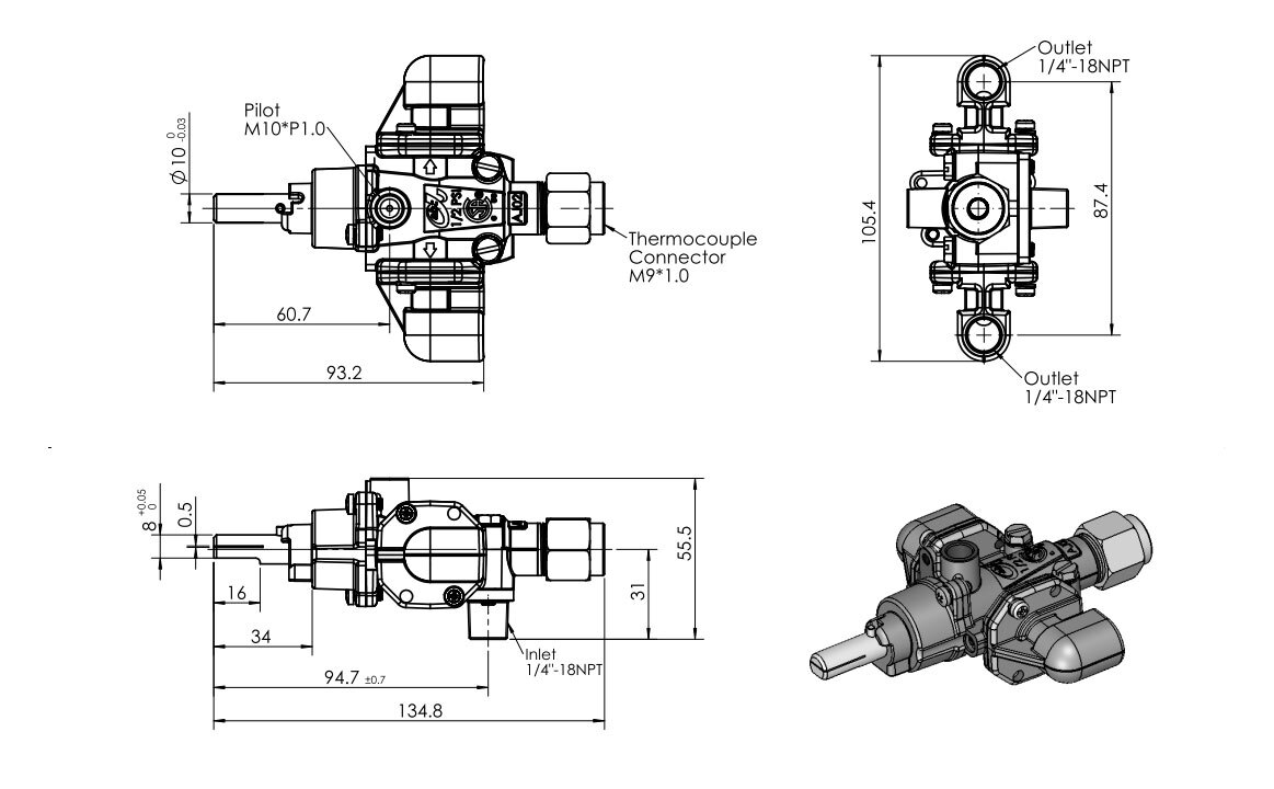 AJ02 Safety Valve with Pilot Image