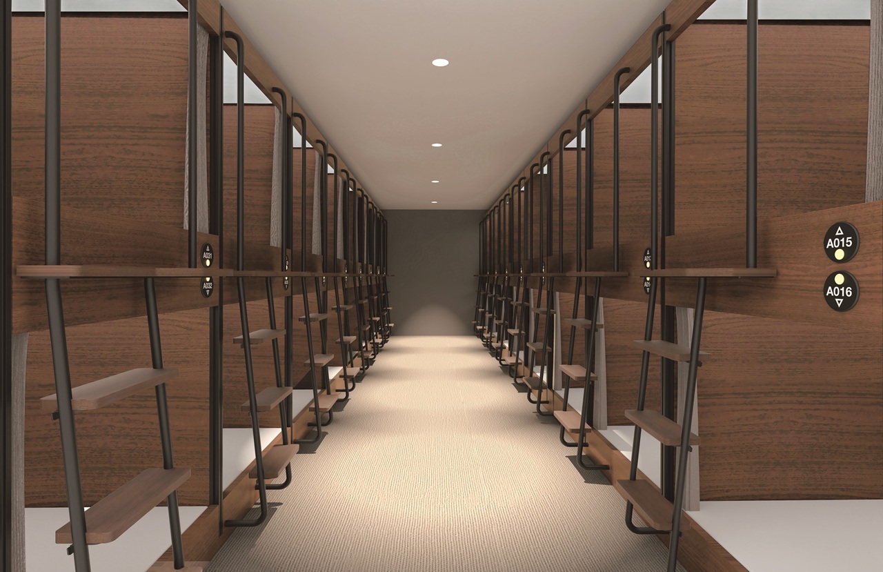 カプセルベッド イメージ