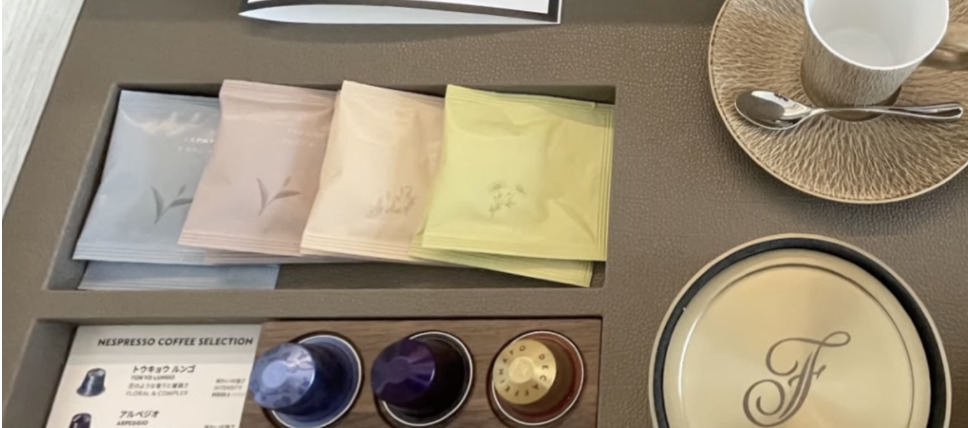厳選された国産素材を使った客室用ティーバッグ イメージ