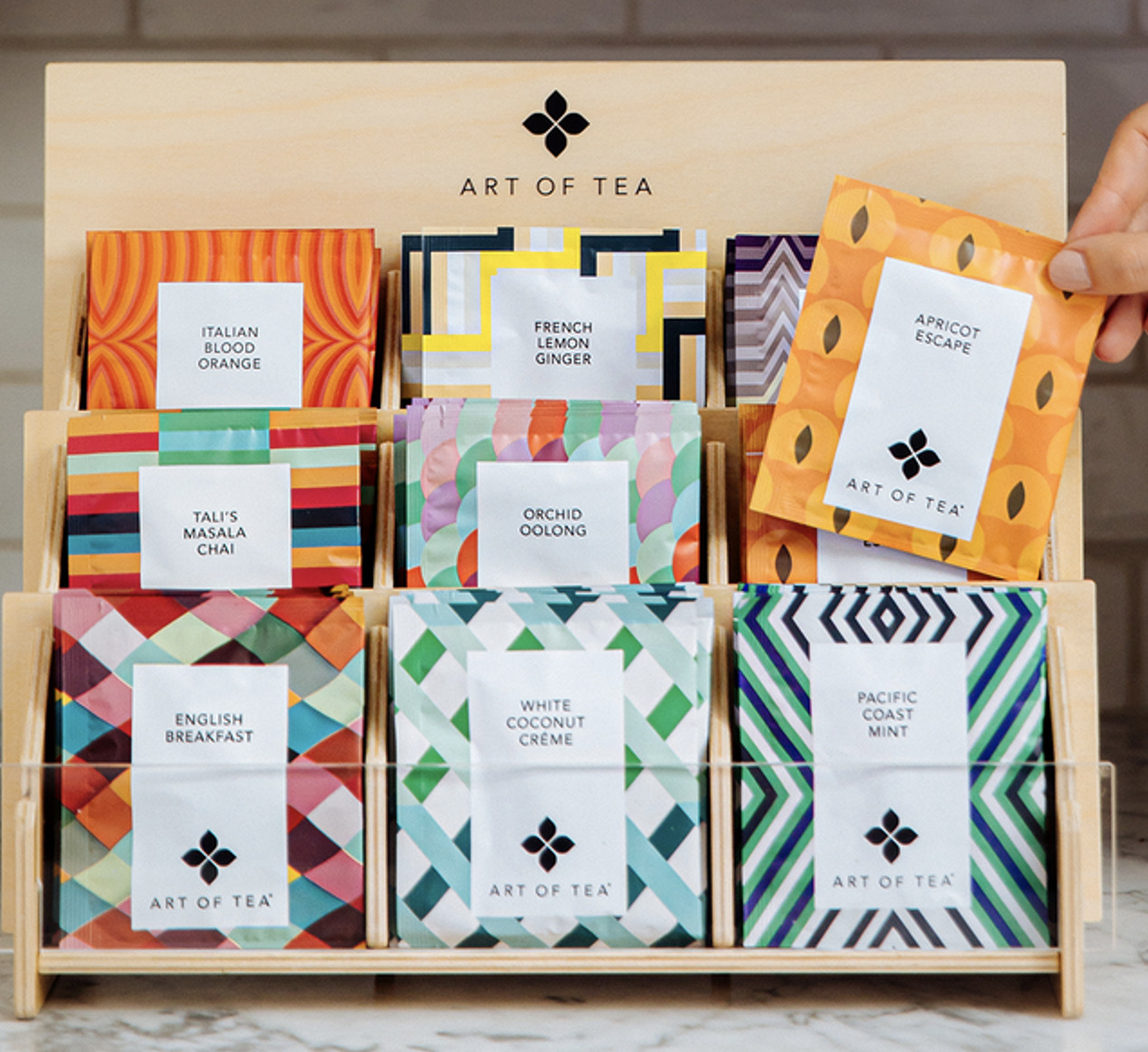 セルフサービス対応のティーディスプレイとソリューション イメージ